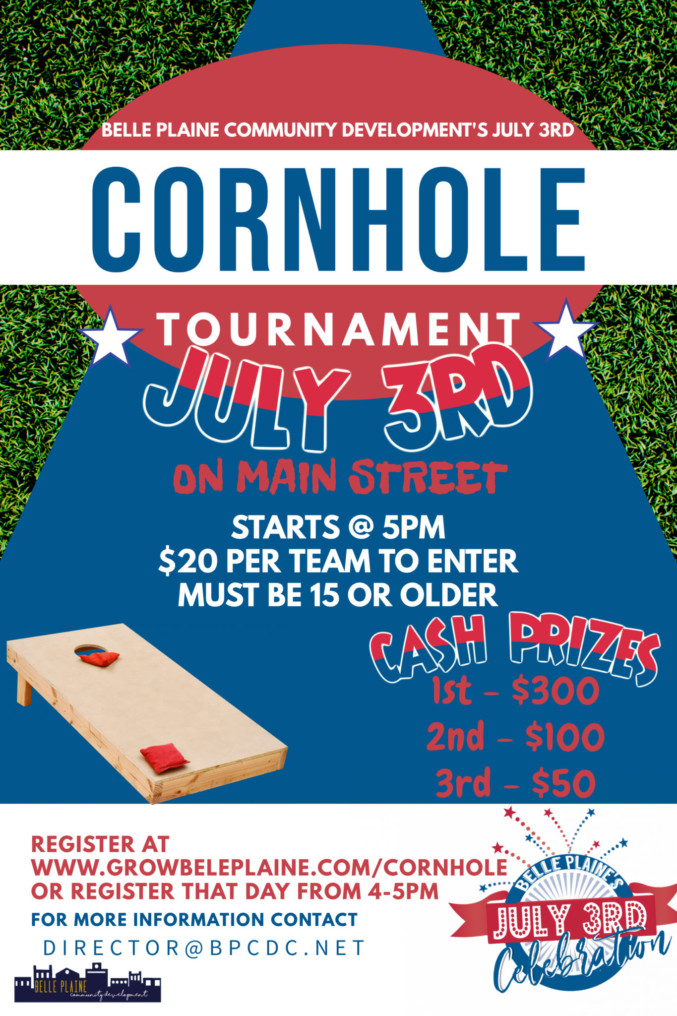 3rd of July Cornhole Tournament